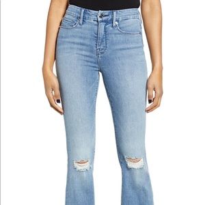 Good American flared jeans